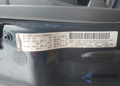 2007 Jeep Grand Cherokee Srt8 z USA, uszkodzony, nr VIN 1J8HR78387C502515